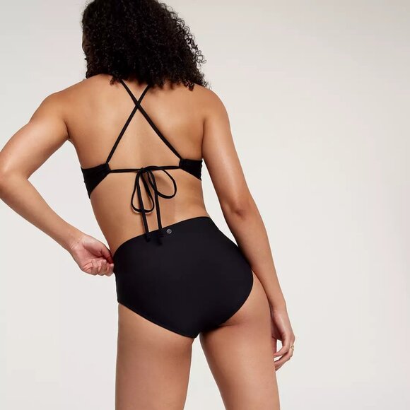 CALIA Women's High Waisted Side Twist Swim Bottoms - Picture 3 of 10